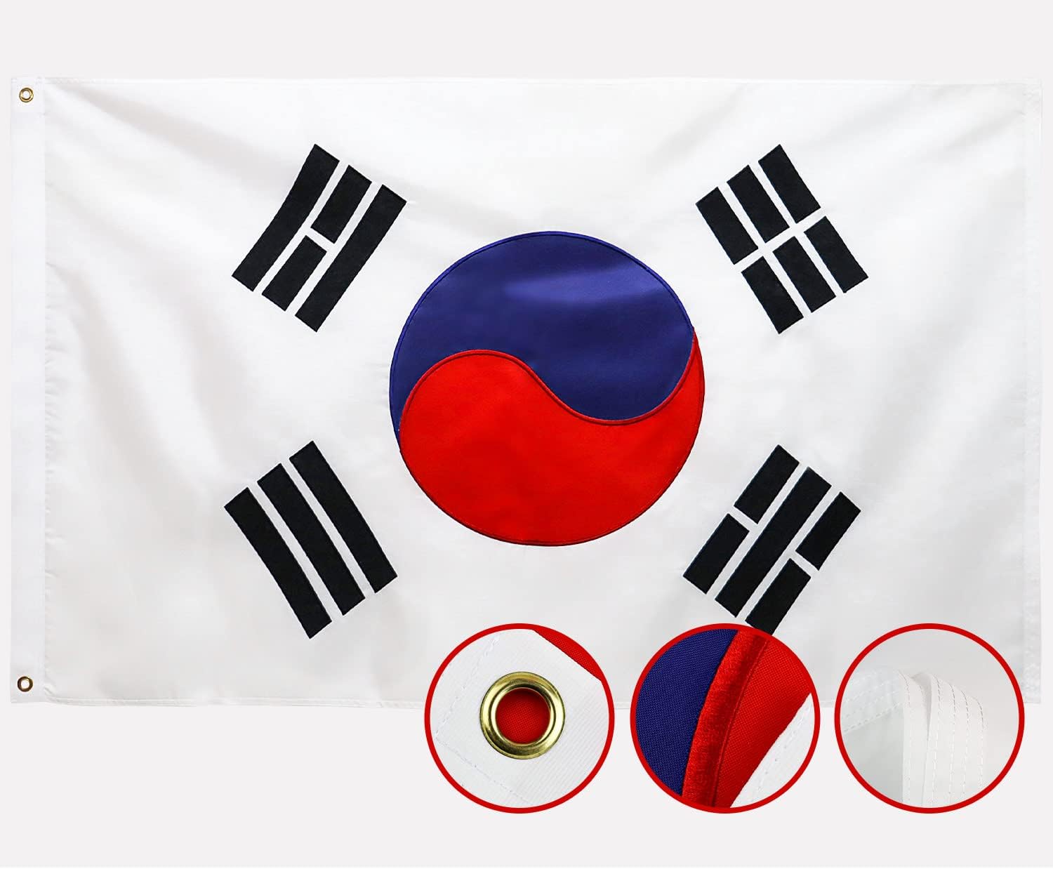 云龙韩国国旗 3x5ft